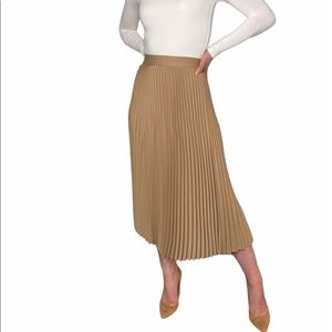 Wilfred Ortega Pleated Midi Skirt